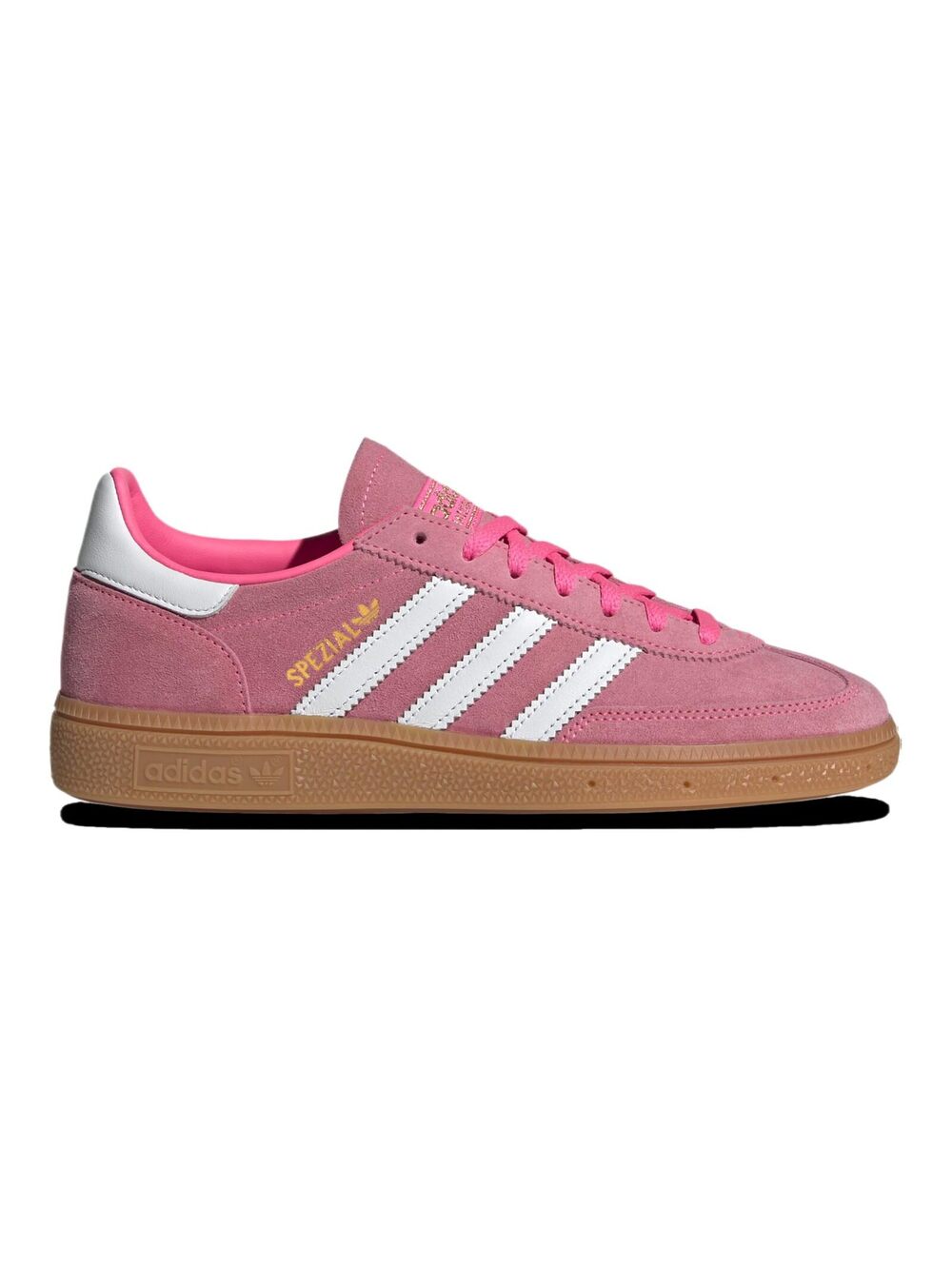 adidas Womens Handball Spezial Lace Up Sneakers Shoes Casual - Pink - M